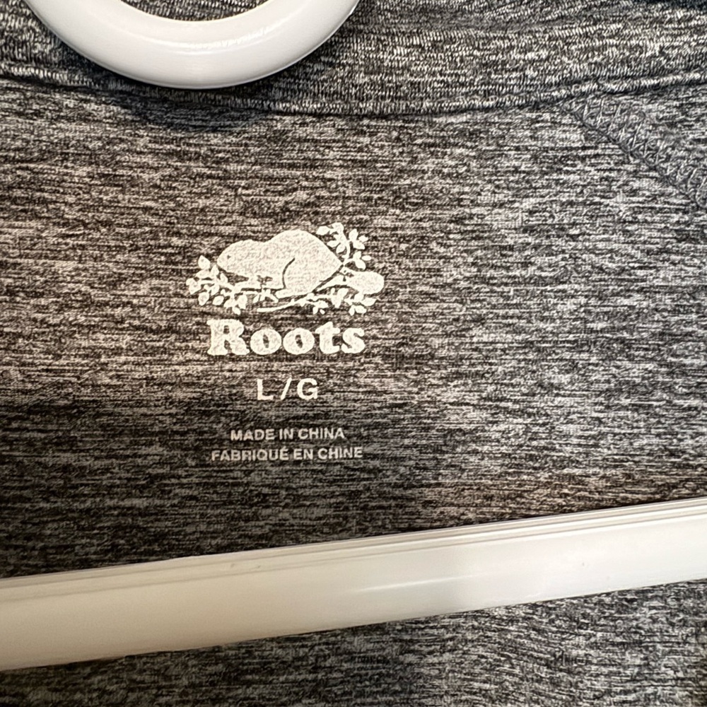 Roots Heather Gray Pullover - Picture 2 of 2